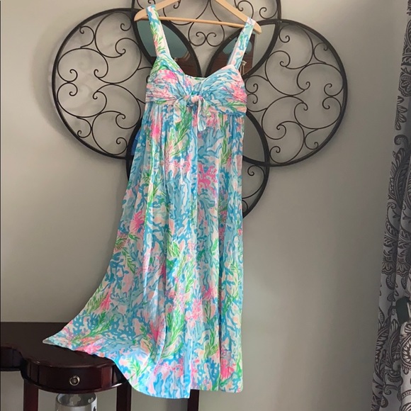 SOLD Lilly Pulitzer Sabrinah Midi Dress 6 - Picture 2 of 6